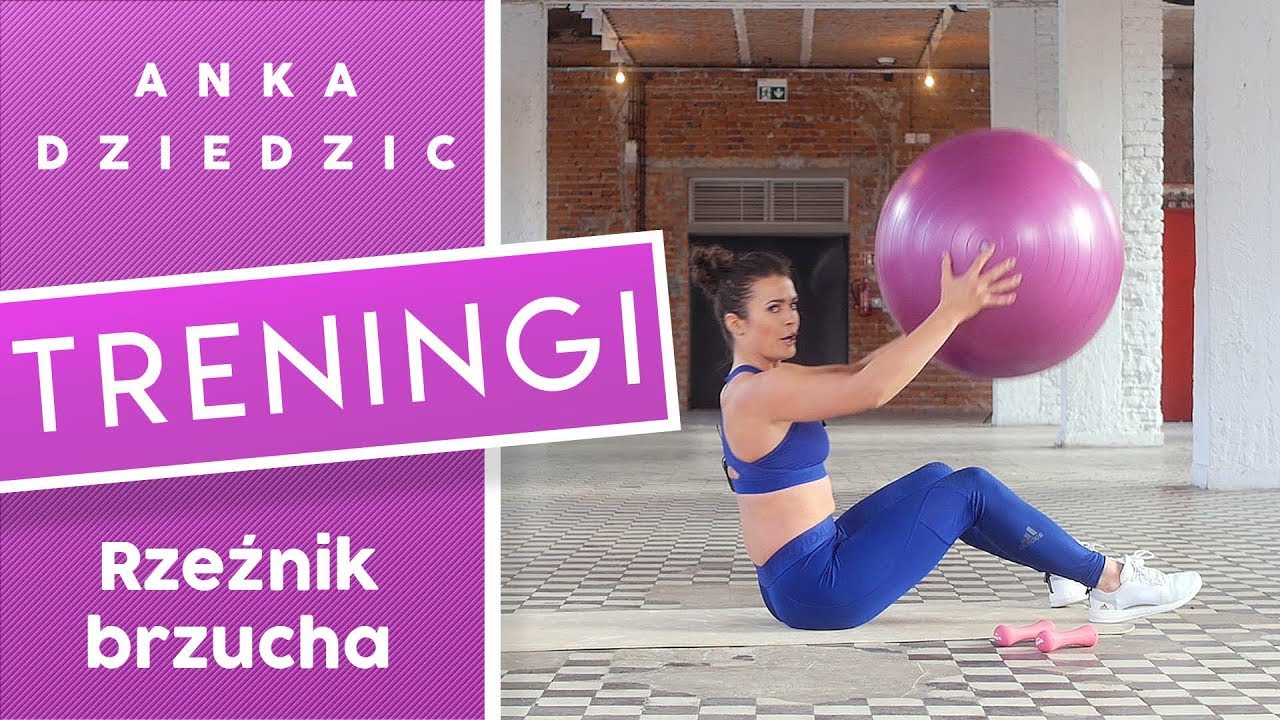 Trening na górną partię brzucha z piłką - Rzeźnik Brzucha | #Treningi