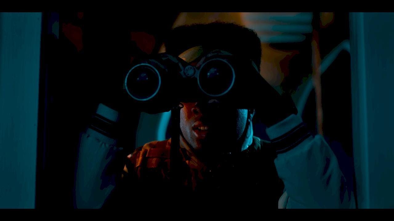 Lucas Sinclair absolutely seeing himself as a Navy seal for almost 12 minutes