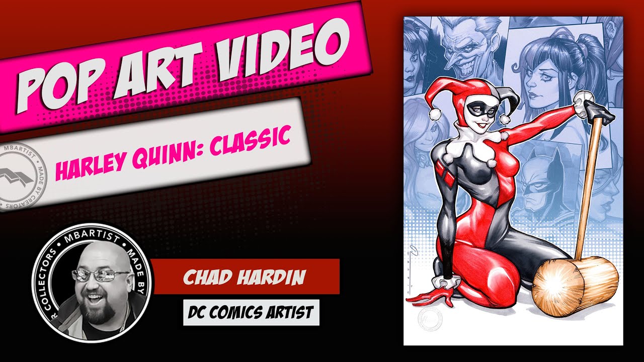 Chad Hardin DC Comics Artist Shares How Batman: TAS and Bruce Timm Influence His Harley Quinn