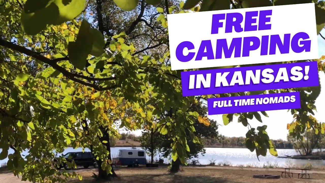 We FOUND FREE OFF GRID Camping In Kansas - Osage State Fishing Lake, KS //  Full Time Nomads