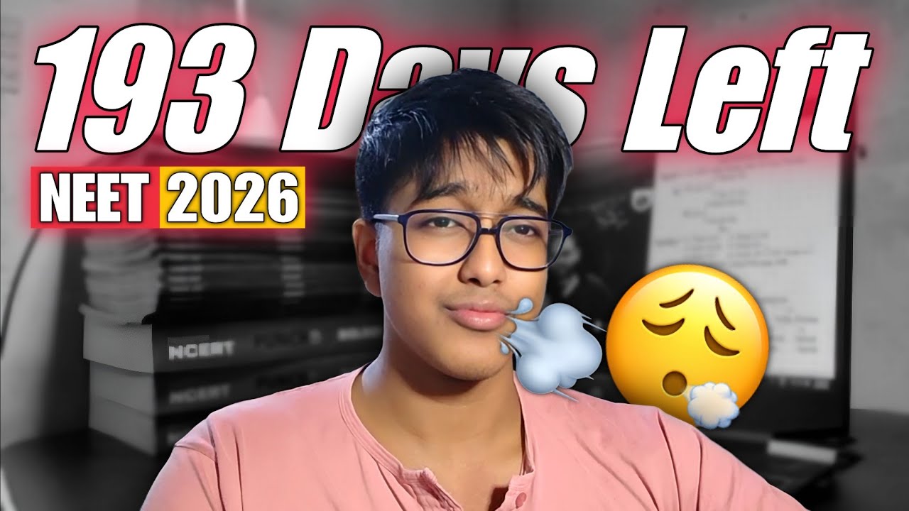 193 Days Left for NEET 2026 : Finally Festivals khatam 😮&zwj;💨 | MAYUKH | #neet 