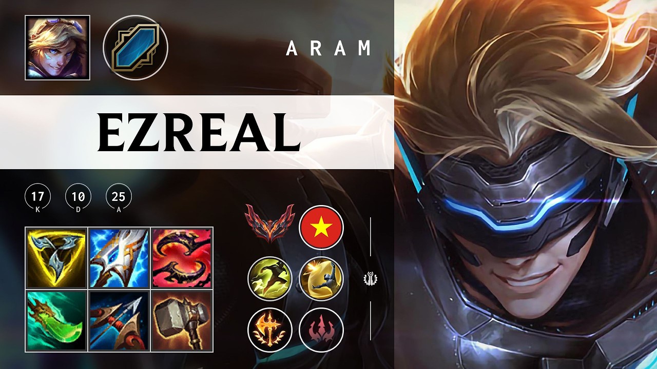 Ezreal ARAM - VN Grandmaster Patch 26.04