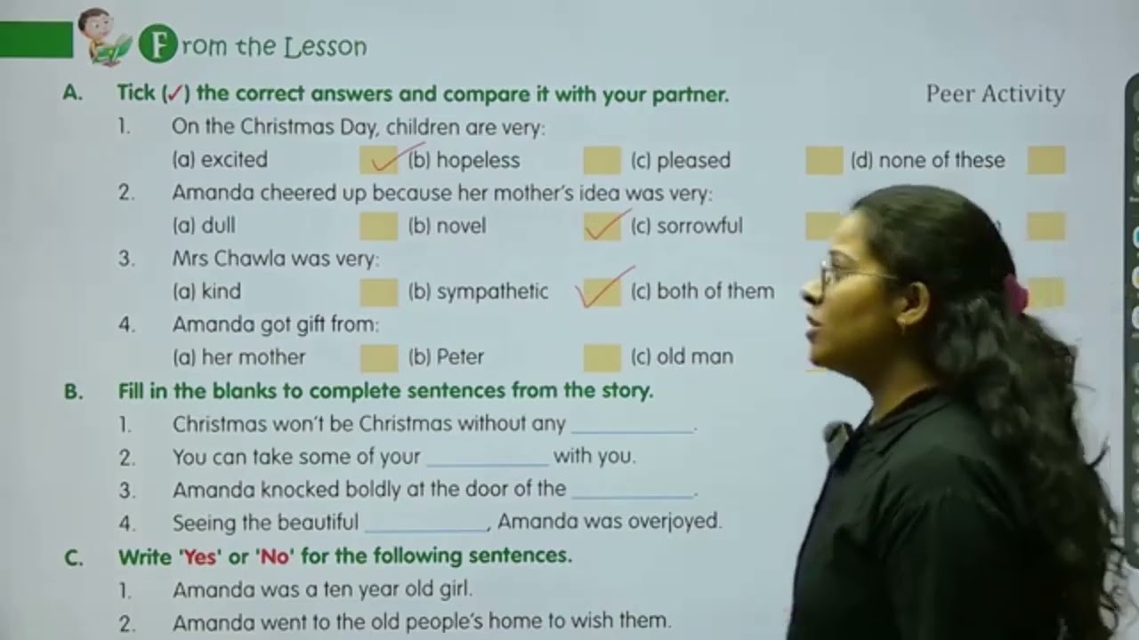 The Literature Voyage (English) | Ch-17 | Christmas | Class-6 | Golden Maple Books