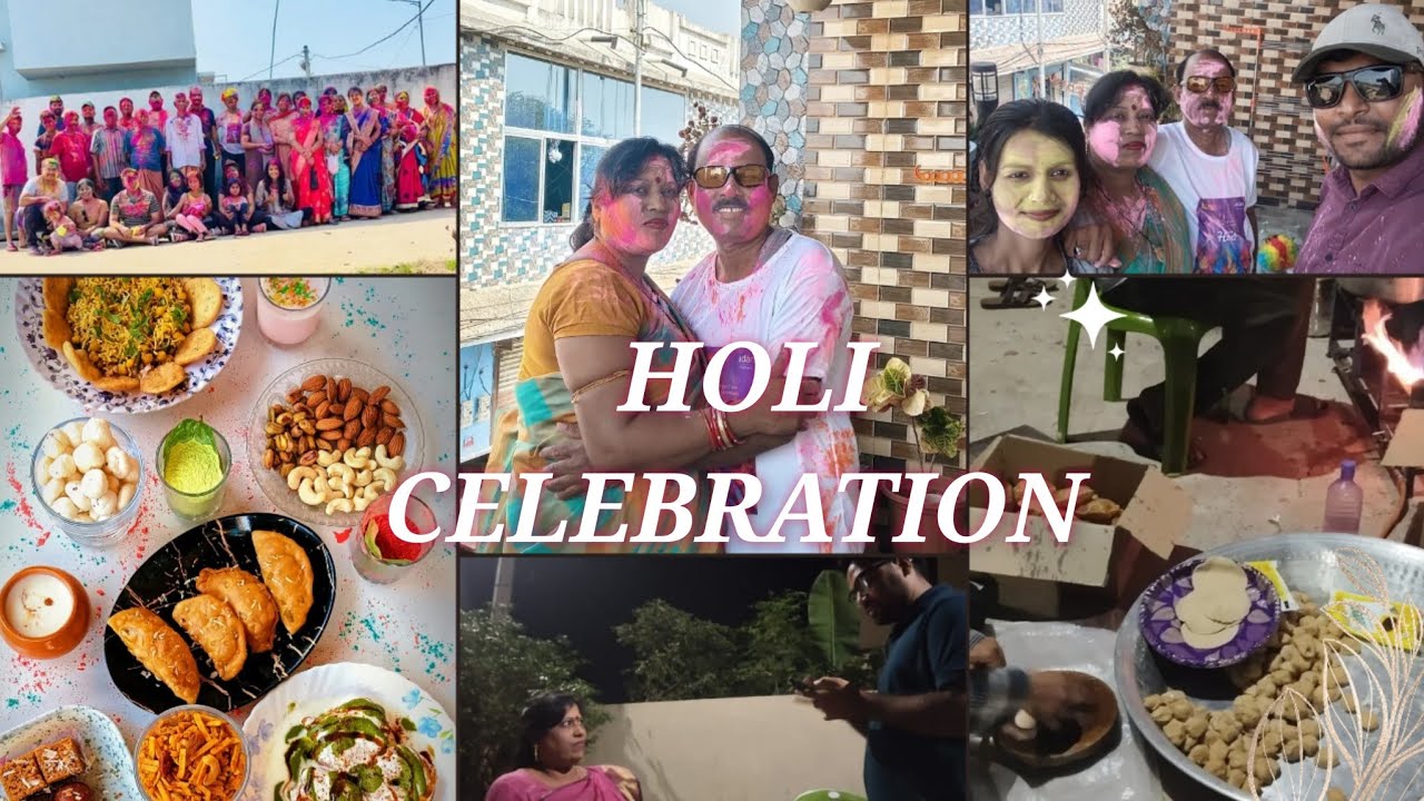 HOLI HAI#ହୋଲି ର FULL ମଜ଼ା ମସ୍ତି ସାଙ୍ଗେ ହୋଲି special ଥାଳି #ହୋଲି VLOG#REENASAMBALPURIVLOGS 