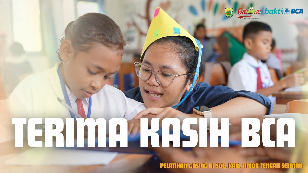 Ucapan Terima Kasih BCA I Pelatihan Soe | Kab. Timor Tengah Selatan