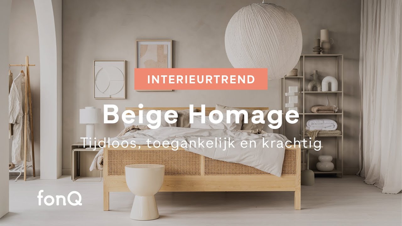 Beige Homage: licht maar tijdloos interieur, interieurtrend voorjaar 2022 | Interieurtrends | fonQ