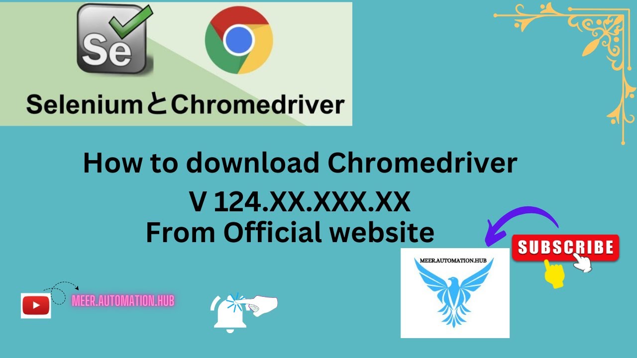 How to download Chromedriver 124 #chromedriver #seleniumautomation #selenium #webdriver