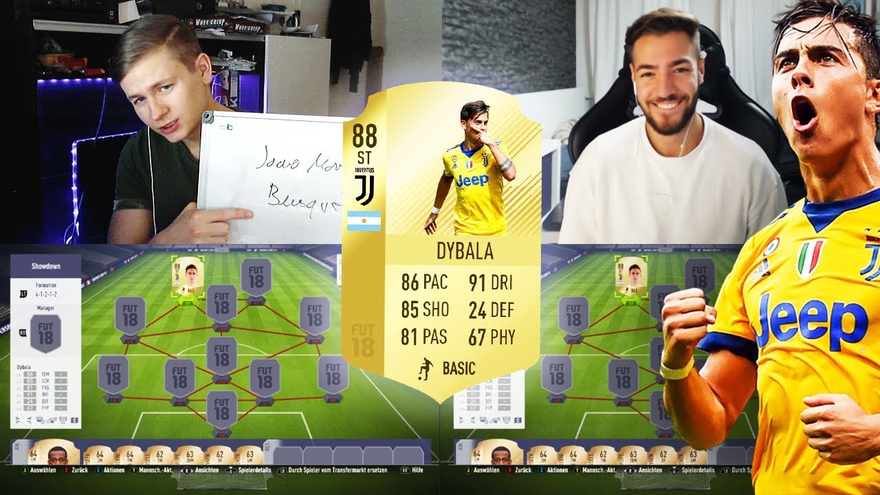 FIFA 18: Paulo Dybala SQUAD BUILDER SHOWDOWN vs Wakez 😱🔥😈 - Ultimate Team (Deutsch)