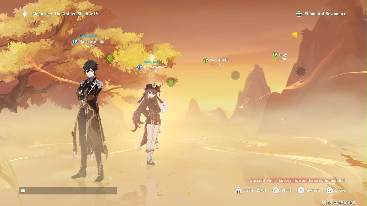 Genshin Impact co-op
