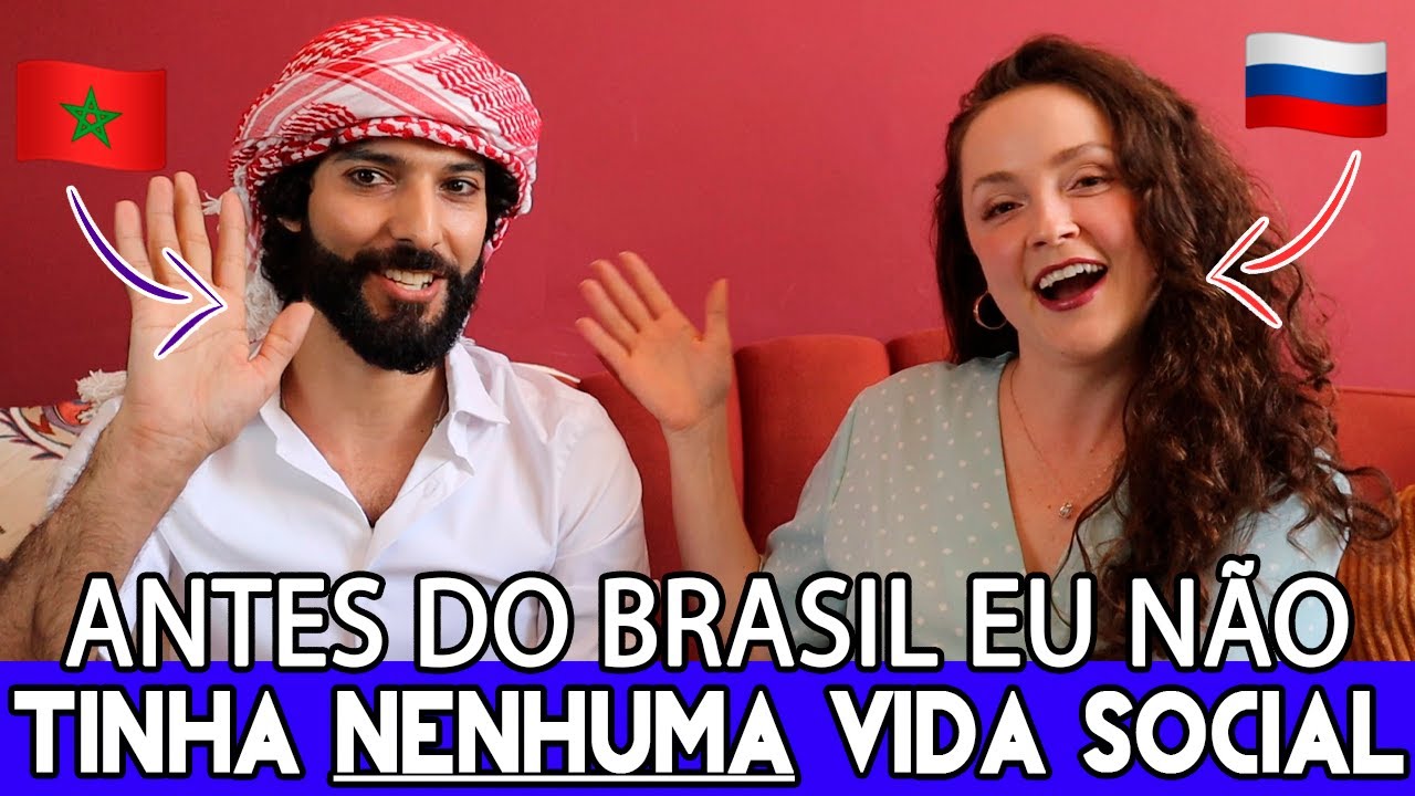 COMO O BRASIL ME MUDOU PARA SEMPRE | COM MARROQUINO Hakim