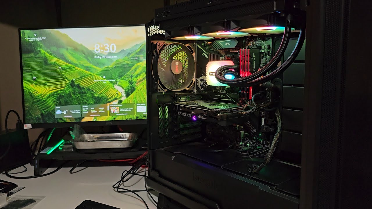 Light Loop: 5c Temp Improvement, Easy Connections, AMD Partial Install