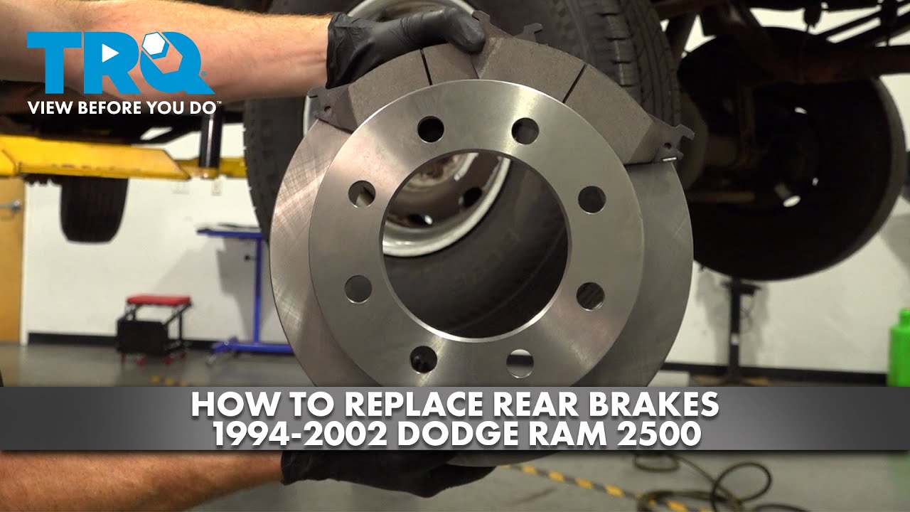 How to Replace Rear Brakes 1994-2002 Ram 2500