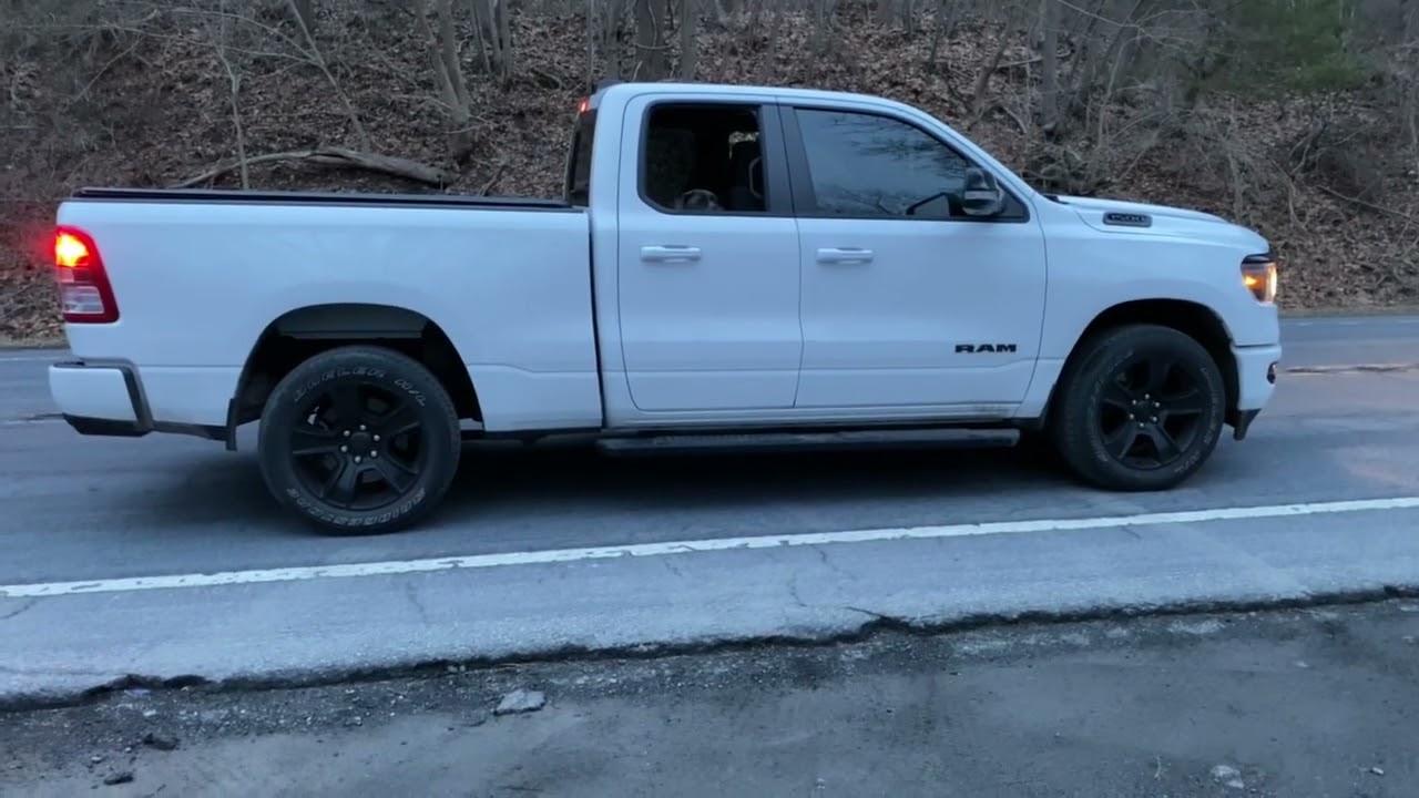 2021 Ram 1500 borla atak burnout