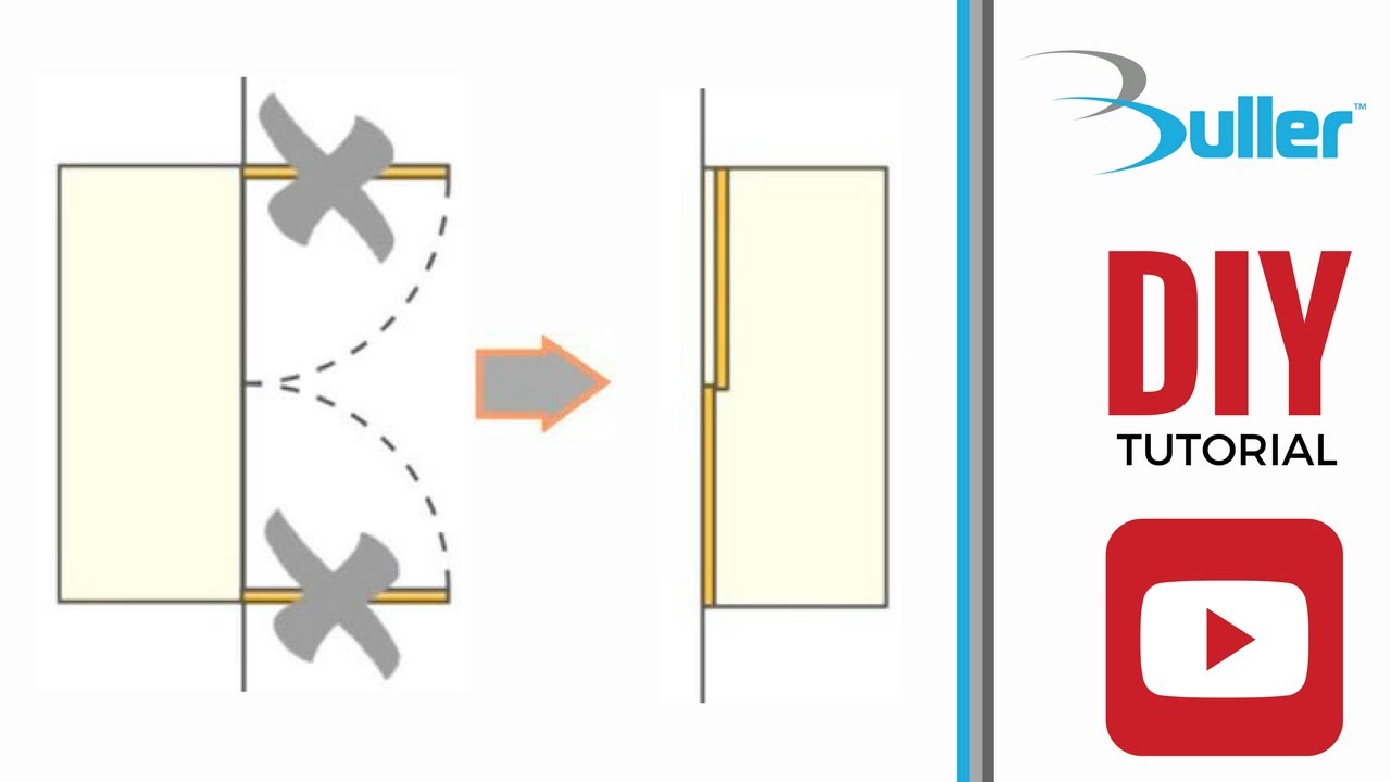 How to convert hinged wardrobe into sliding doors wardrobe with Placard sliding door track kit