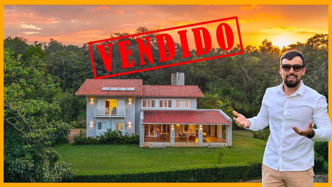 DESCUBRA O SONHO À VENDA: SÍTIO COM CASA MODERNA, ENERGIA SOLAR E TERRENO EXUBERANTE!