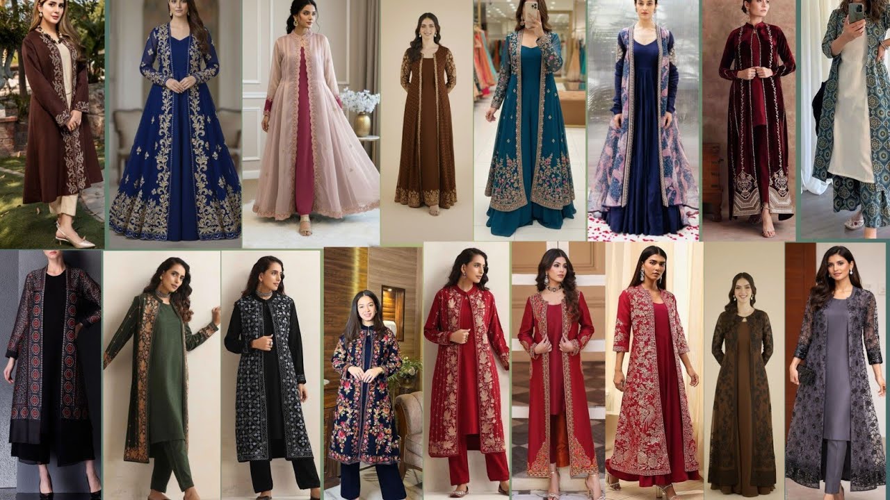 Latest Long Jacket Suit Designs 2026 | Stylish Shrug Suit for Women ✨👗