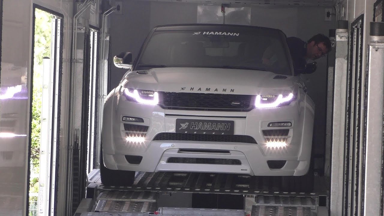 HAMANN Range Rover Evoque Cabrio with Widebodykit in Monaco