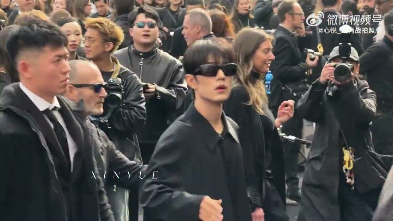 2026.02.27 Xiao Zhan has arrived at the GUCCI 2026 Fall/Winter fashion show