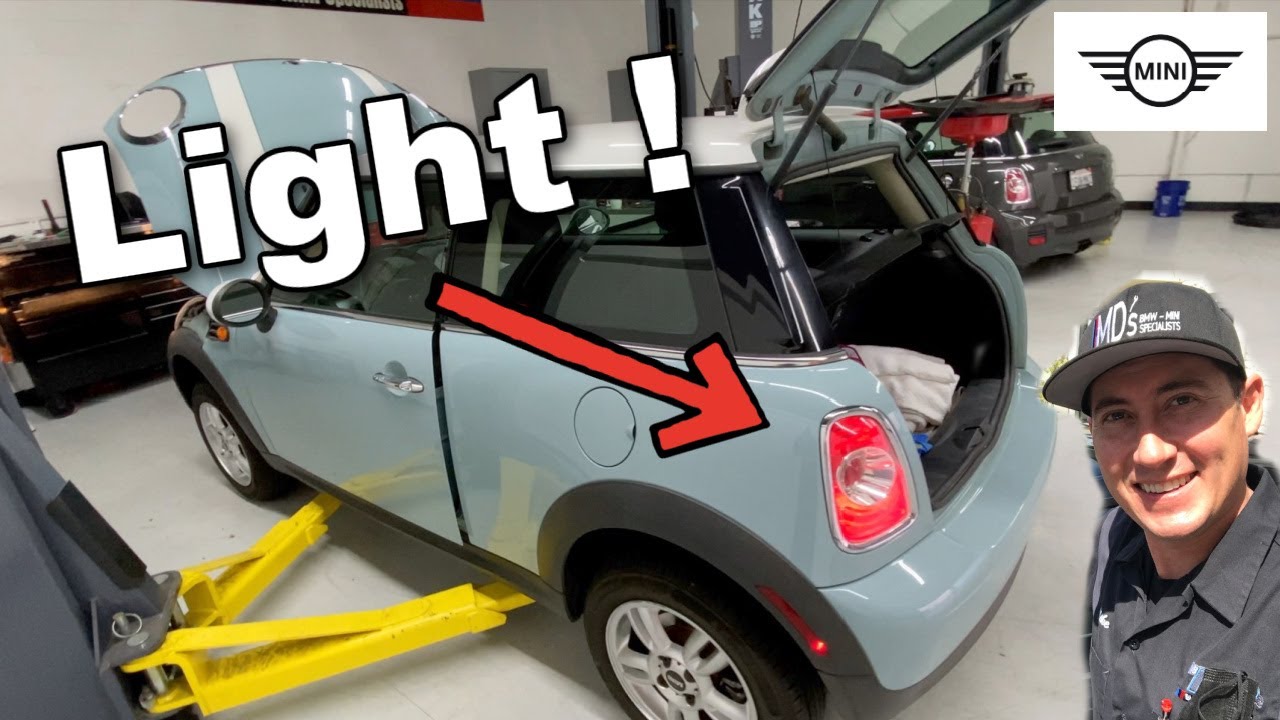 Replacing Tail Light - MINI Cooper