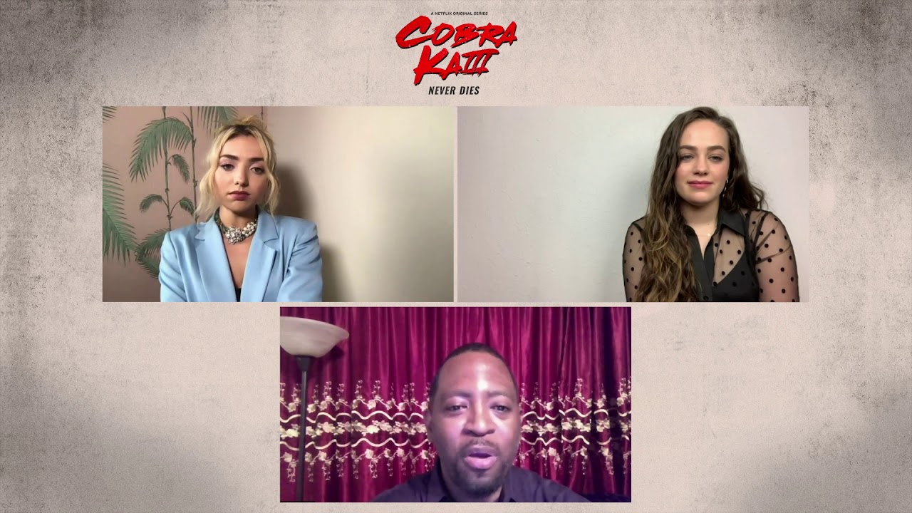 Peyton List and Mary Mouser talk Cobra Kai Season 3
