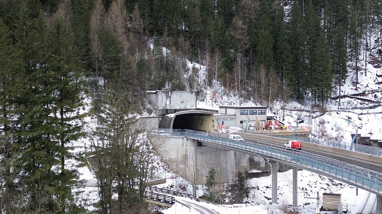 50 Jahre Klammtunnel  im Gasteinertal,  Eröffnung 15. Dezember 1973