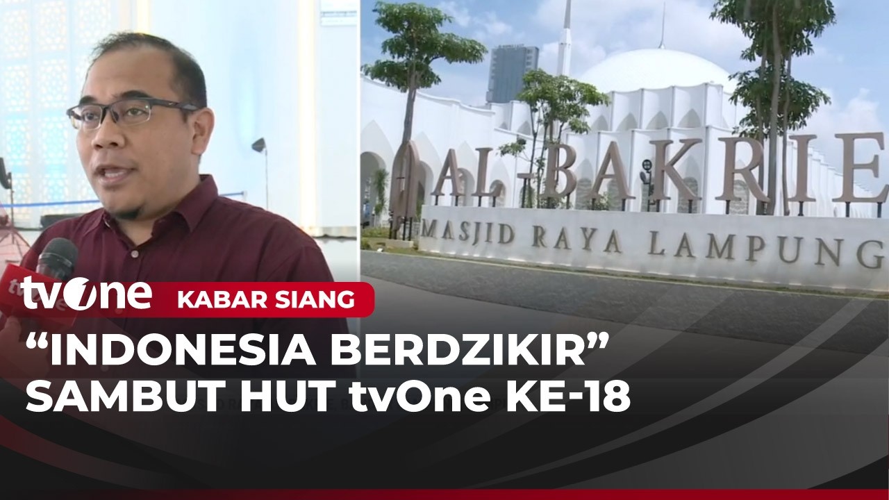 Perayaan 18 Tahun tvOne di Masjid Al-Bakrie | Kabar Siang