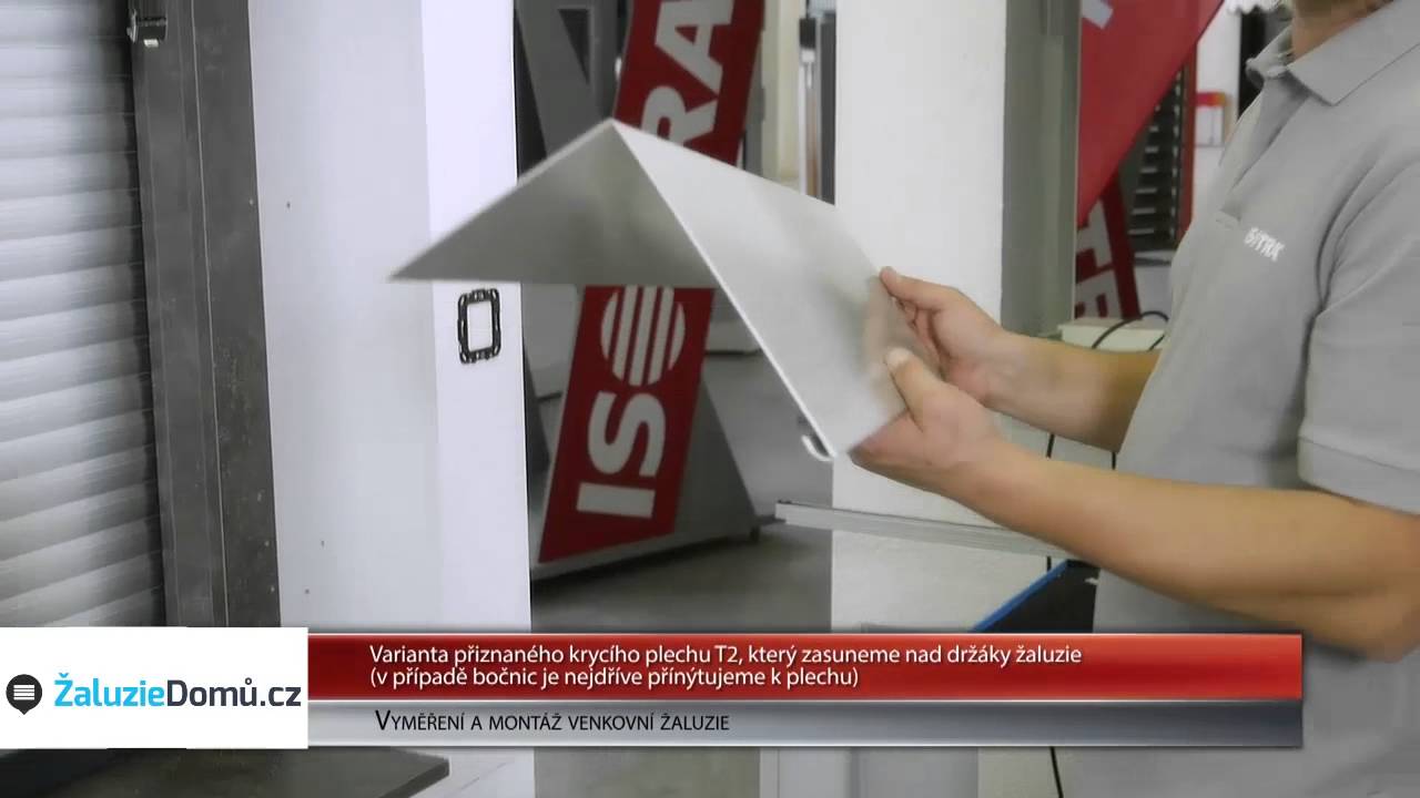 Vyměření a montáž venkovních žaluzií Isotra