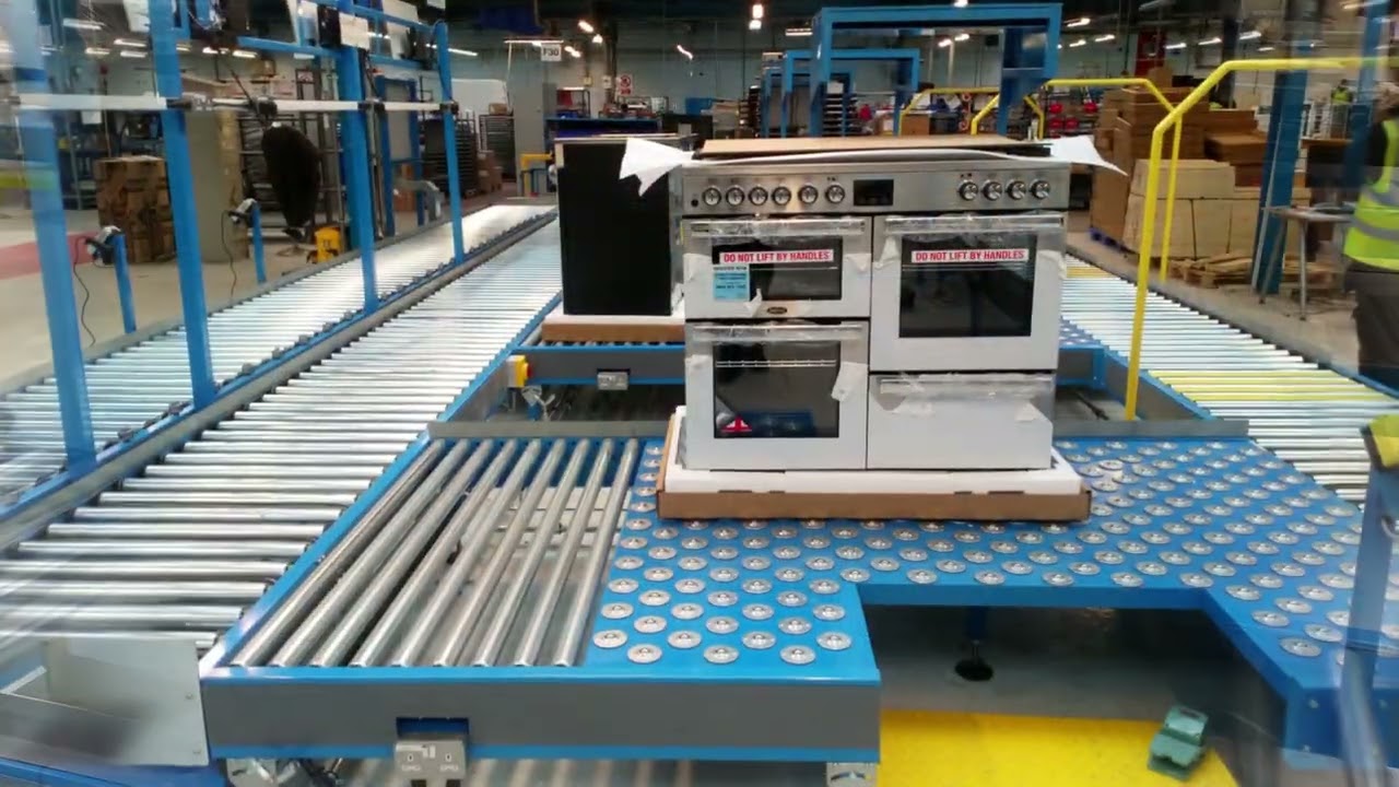Amber Industries - 24V DC ZLP Powered Roller Conveyors