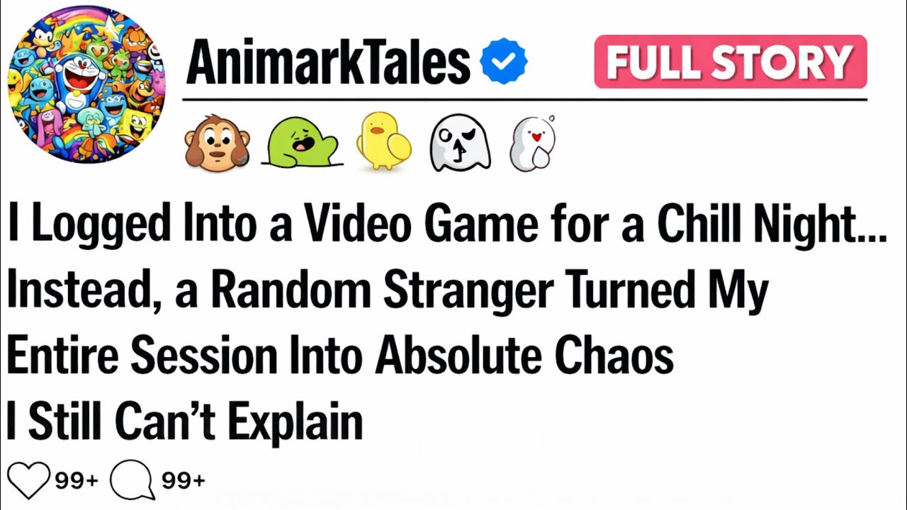I Logged In for a Chill Gaming Night… A Random Stranger Turned It Into Chaos