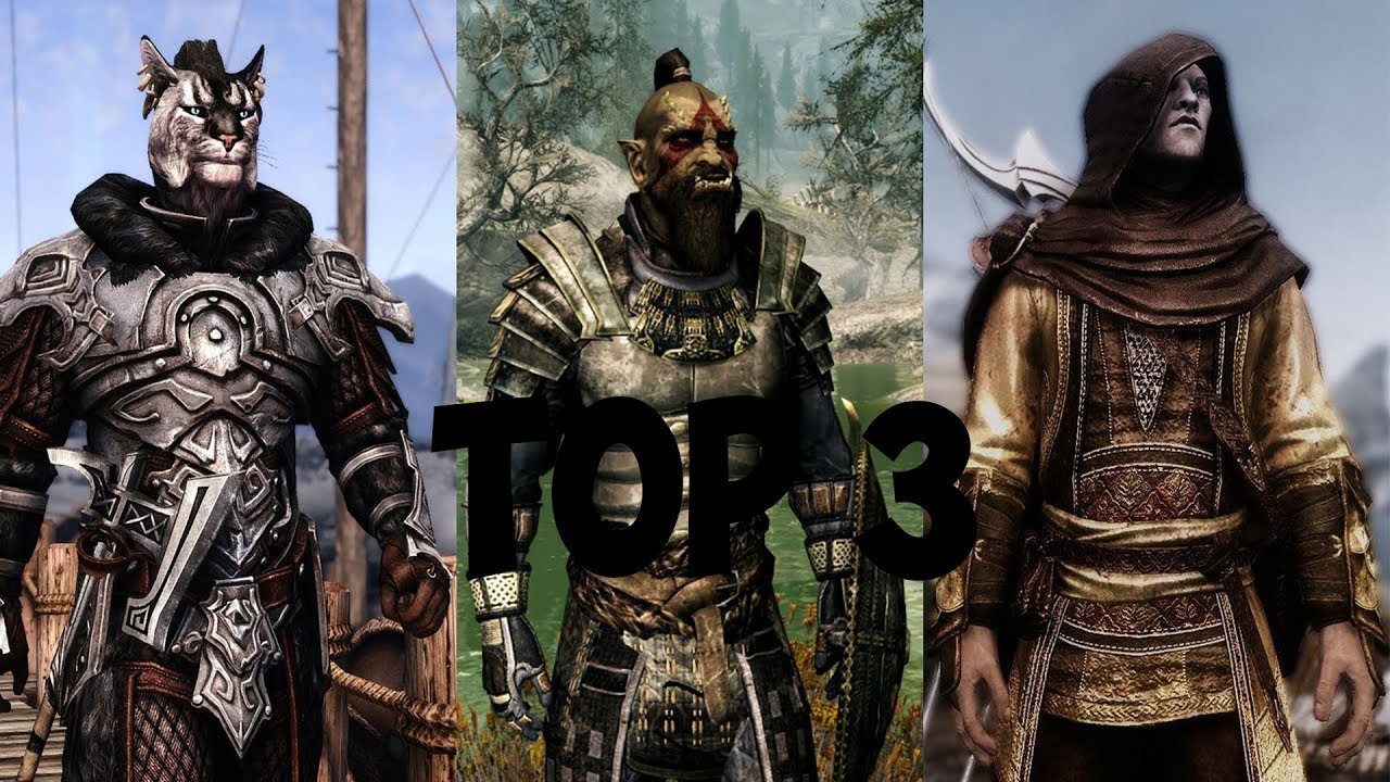 Skyrim   ТОП 3 расы для игры на ЛЕГЕНДАРНОЙ СЛОЖНОСТИ   Лучшая раса в Скайриме