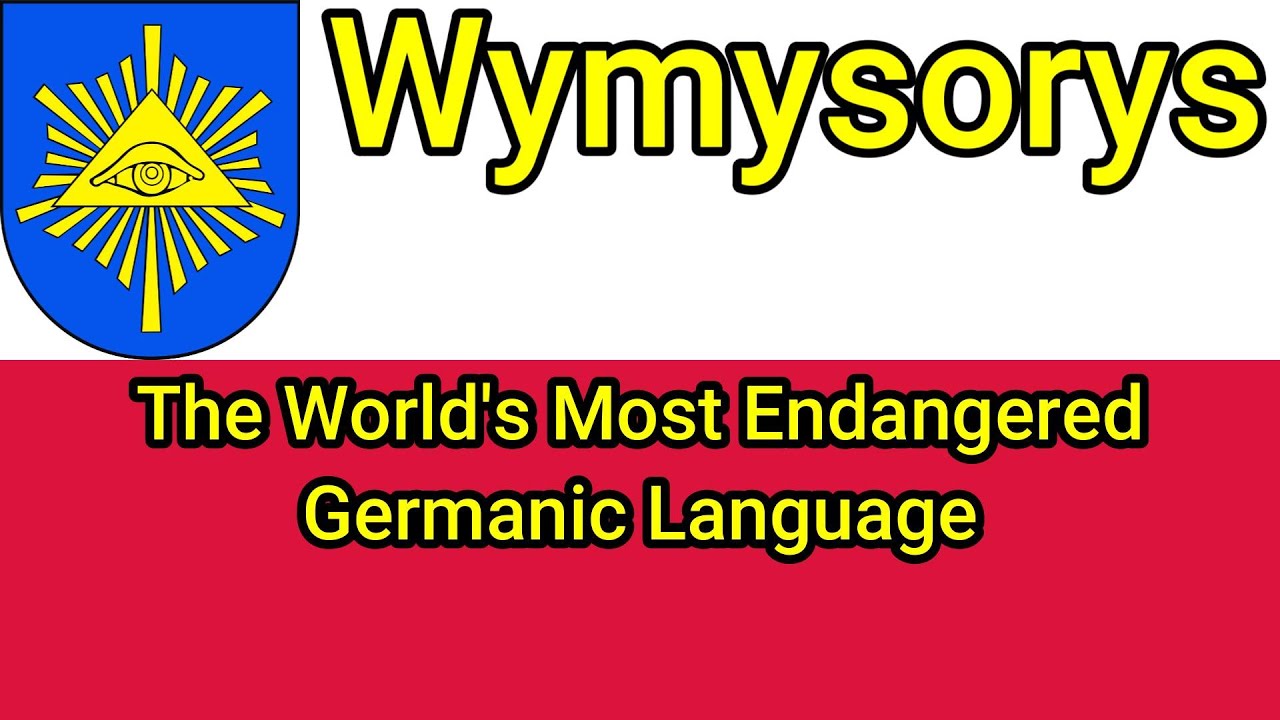 Самый исчезающий германский язык в мире — Wymysorys