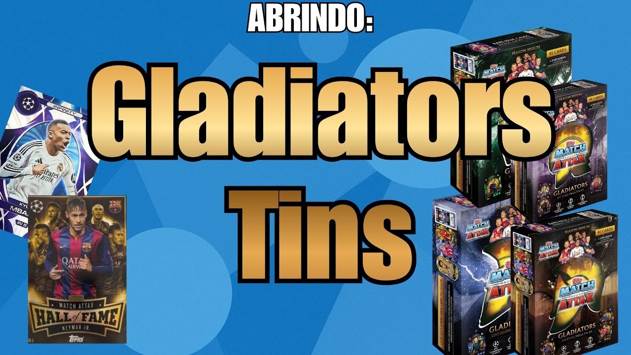 Neymar HOF na primeira abertura de Match Attax do ano! - Topps Match Attax 25/26