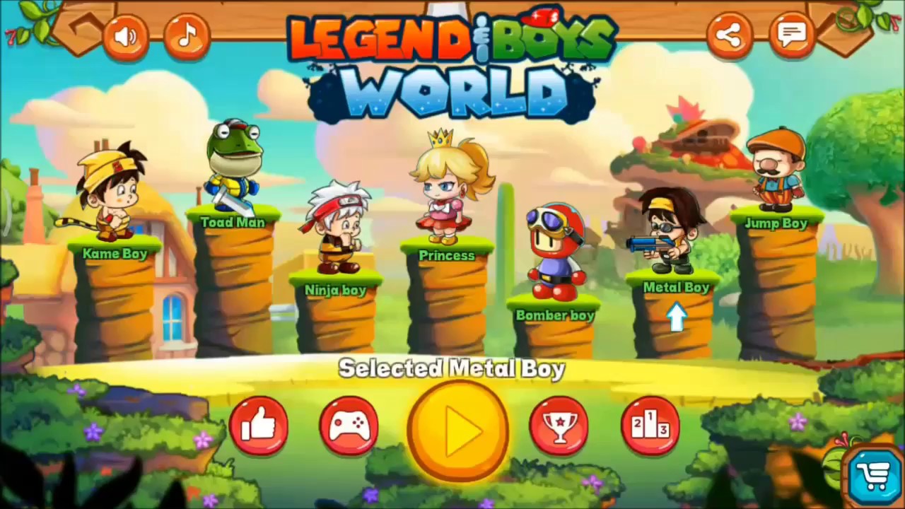 Legend Boys World  (Android)