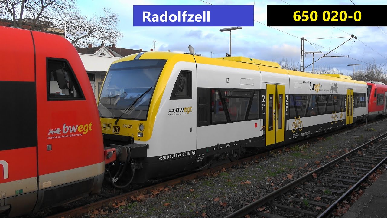 Radolfzell am Bodensee: BR650 mit neuer Farbgebung im bwegt Design    🟨⬛⬜