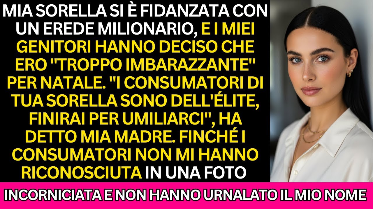 La mia famiglia mi ha bandito dal Natale perché i parenti acquisiti di mia cognata erano 