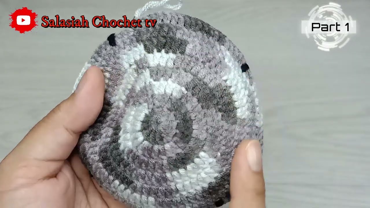 Crochet Kopiah Masjid Saiz 16 (1/3) Malay Sub
