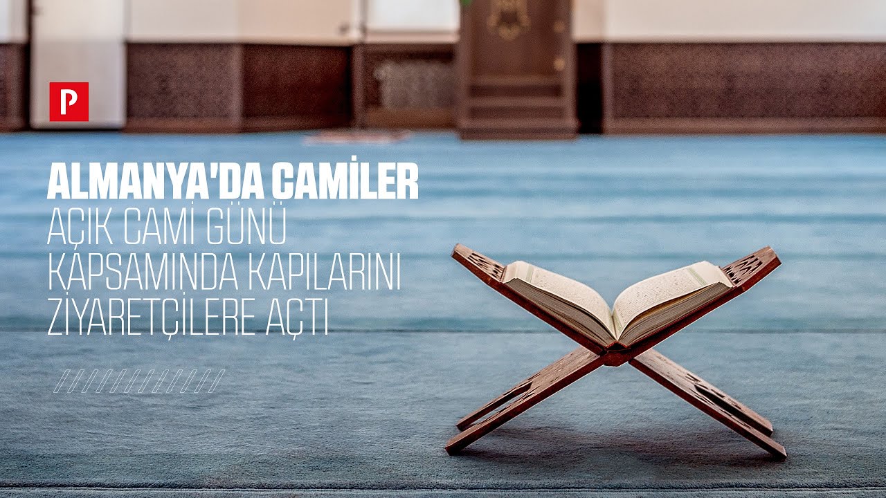 Almanya'da Camiler Kapılarını Ziyaret&ccedil;ilere A&ccedil;tı