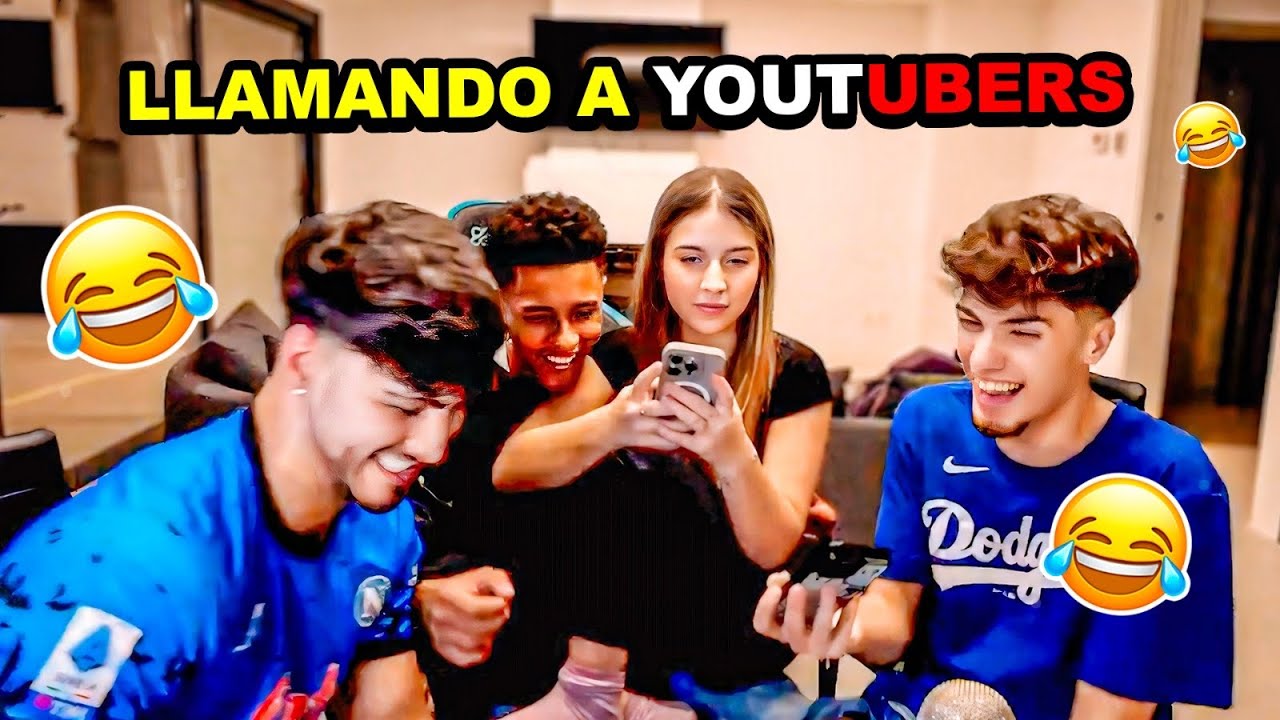 Bromas Telefónicas a Youtubers en Directo! ft. Javi Nogales, Belligoal, Lucia Correa