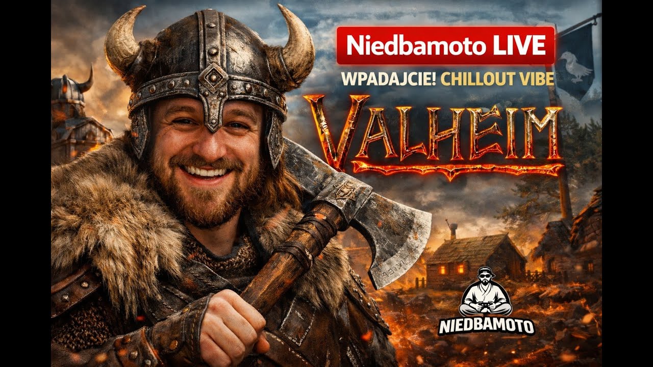 Odkrywamy świat Valheim | chill & gadanie [Na żywo]🔴Zapraszam!