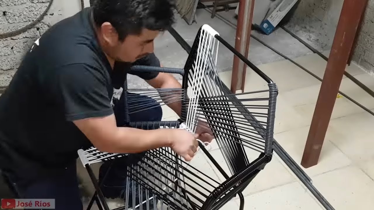 Como tejer una Silla Diamante o Estrella PASO A PASO