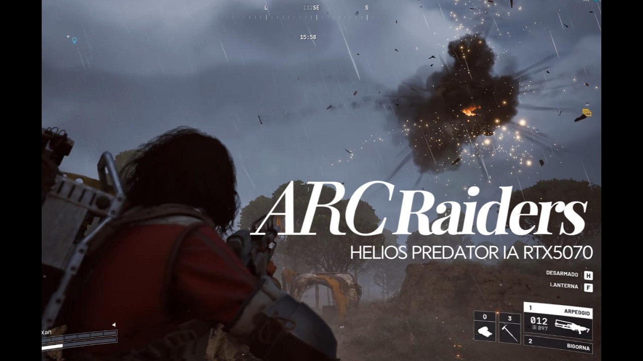 ARC RAIDERS RTX 5070 Helios PREDATOR IA | PARTIDA SOLO | Esconderijo de Bilguun  (No commentary)