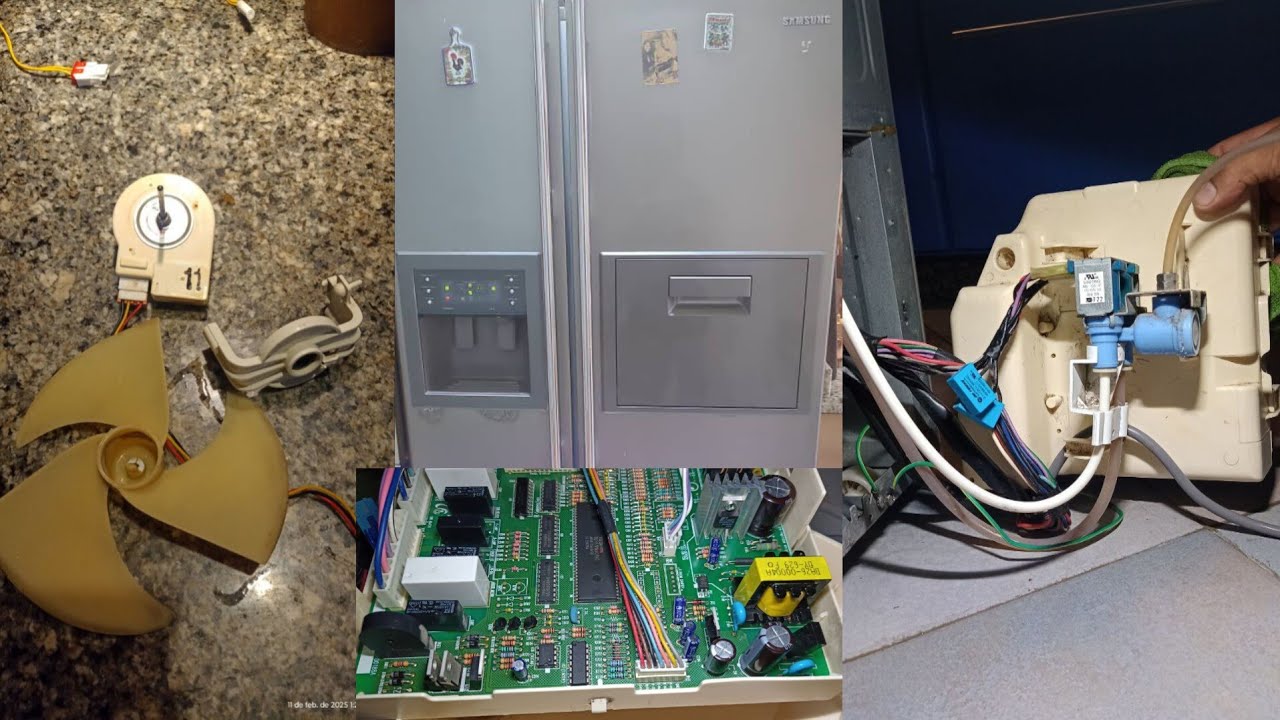 REFRIGERADOR SAMSUNG NO ENFRIA RS23FGNSACÁ . MÚLTIPLES FALLAS, MIRA EL VIDEO HASTA EL FINAL