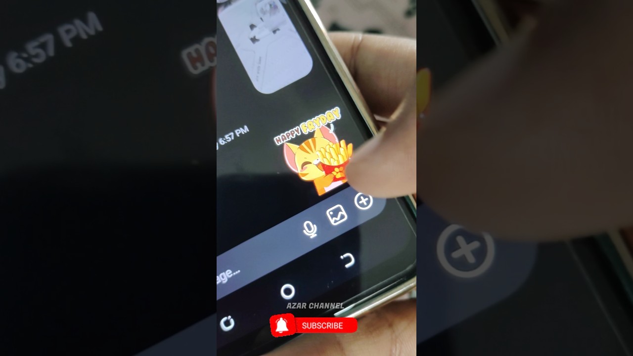 Instagram Stickers Trick 🤯