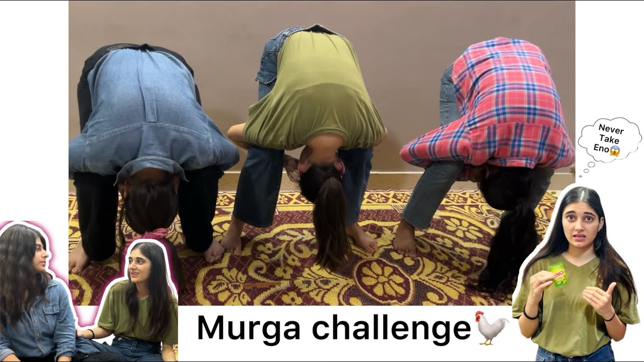 Murga challenge 🐓|| Eno se hui haalt khrb😨😱
