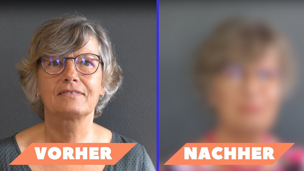 Naturwelle, grau und kurz! Diese #vorhernachher challenge haben wir uns nicht nehmen lassen 😍