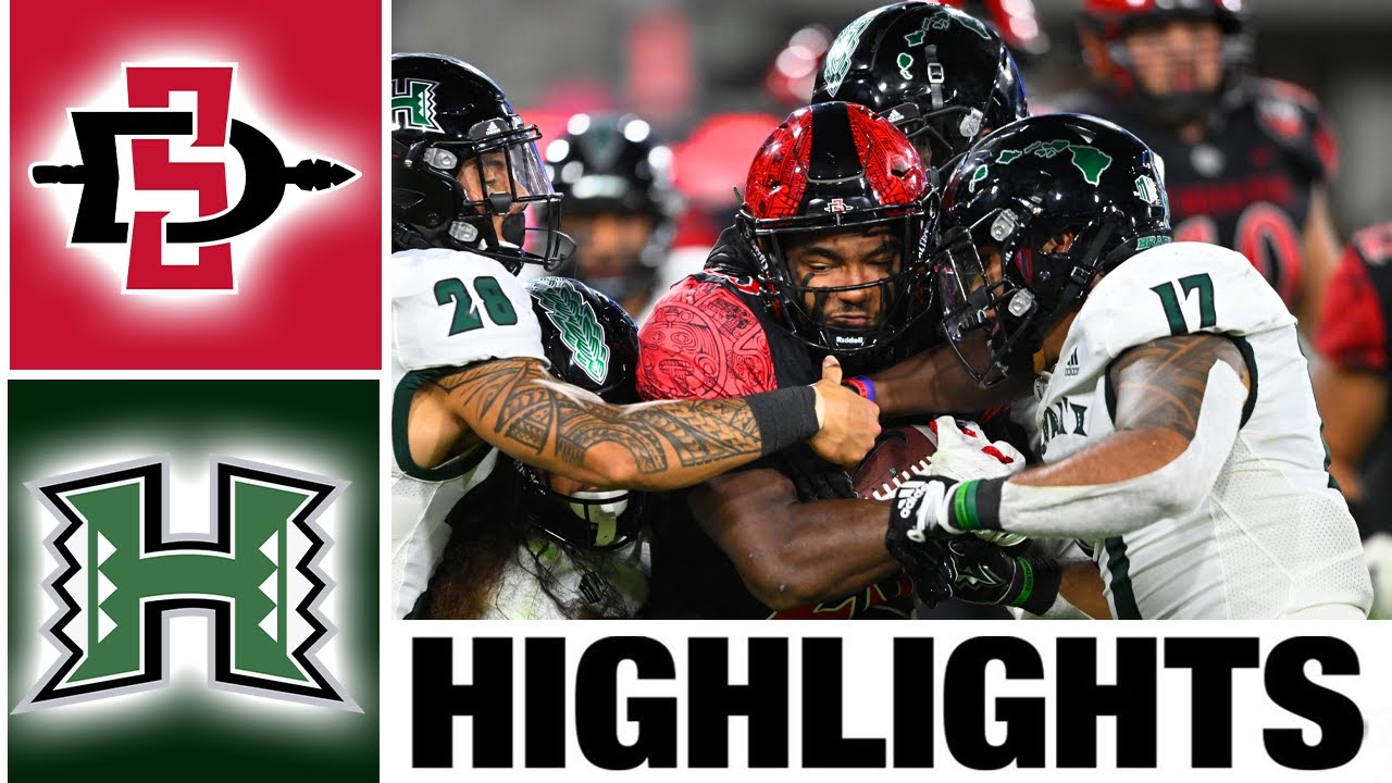 San Diego State vs Hawaii Highlights I College Football Week 7 | 2023 College Football