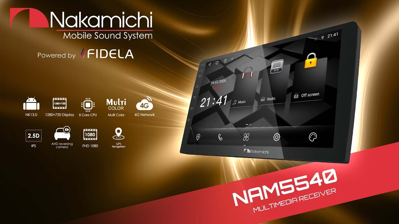 📀 Nakamichi NAM5540: Brilliant Sound. Brilliant Display.