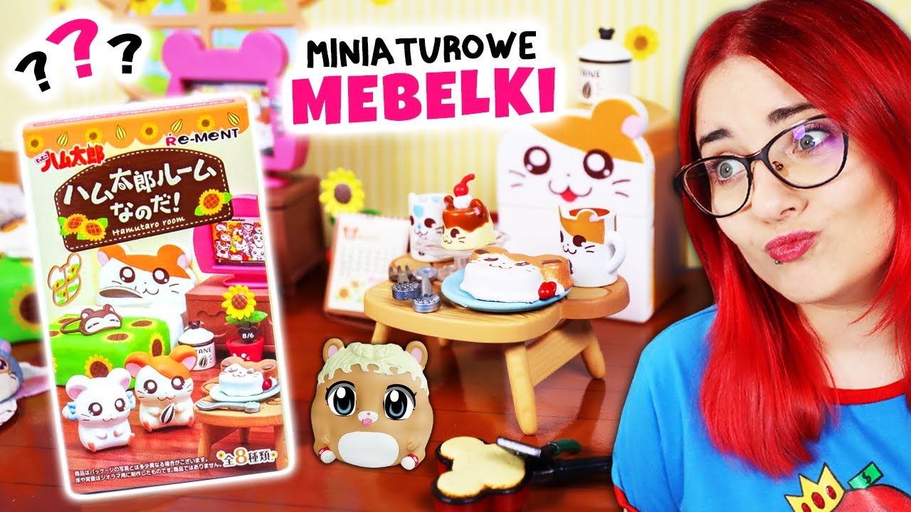 BUDUJE POKÓJ DLA CHOMIKA 🐹 Niespodzianki Hamtaro Mini Japan #5