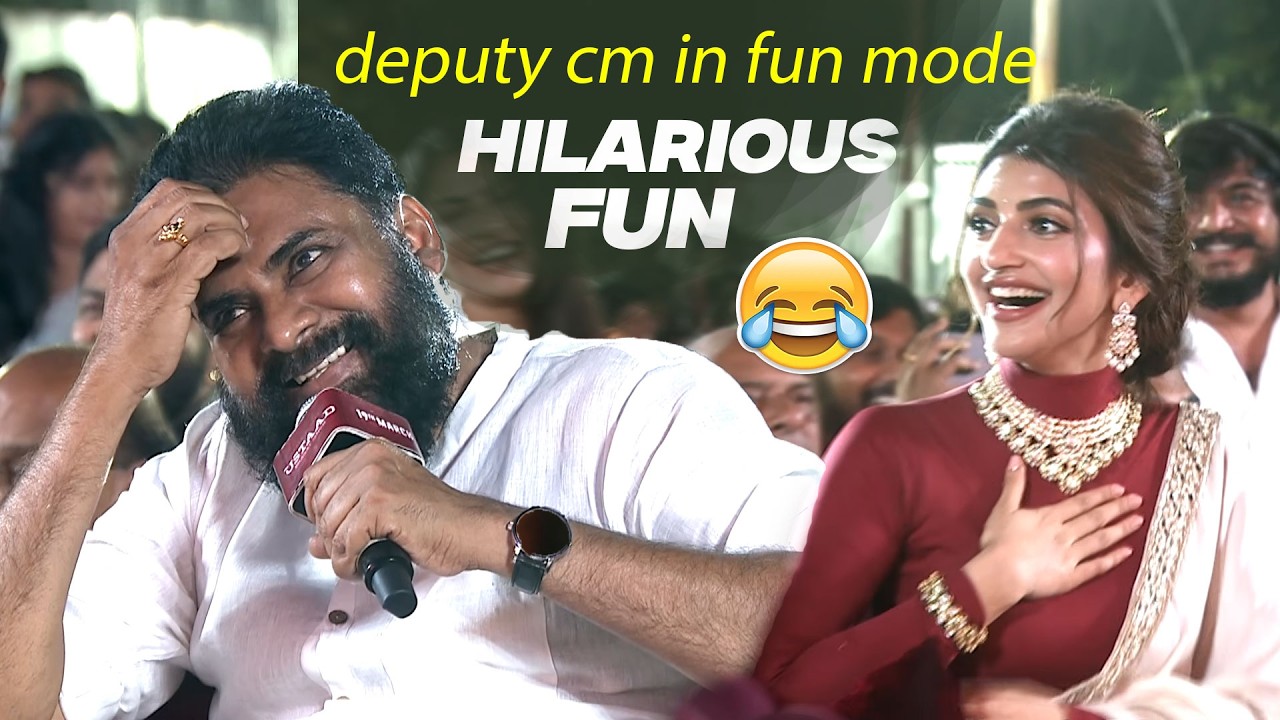 Pawan Kalyan Hilarious Fun with Sreeleela & Suma , 7 Mins Non-Stop Comedy 😂👌| #UstaadBhagatSingh