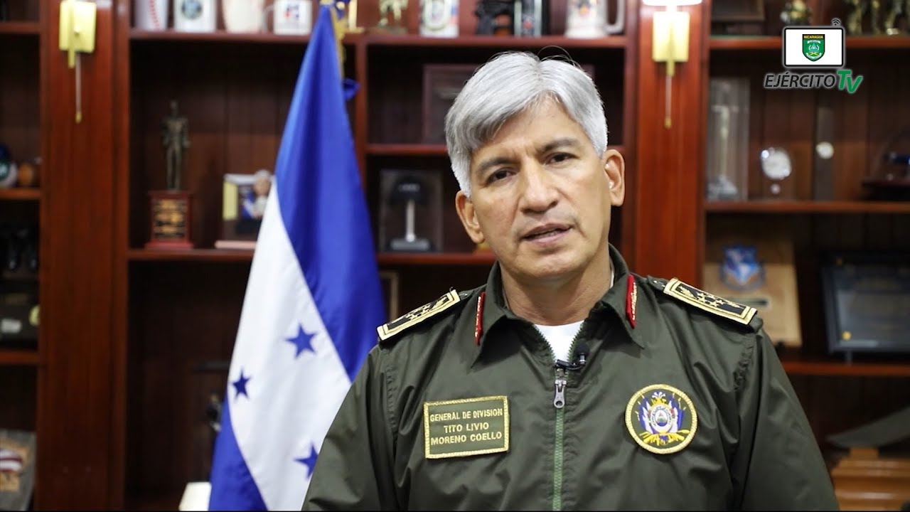Saludos del Estado Mayor Conjunto de las Fuerzas Armadas de Honduras al Ej&eacute;rcito de Nicaragua
